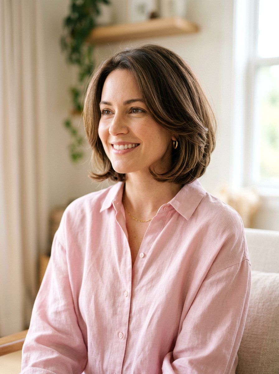 Soft Layered Bob Haircut - 20 polished haircut for professional women - 20 polished haircut for professional women