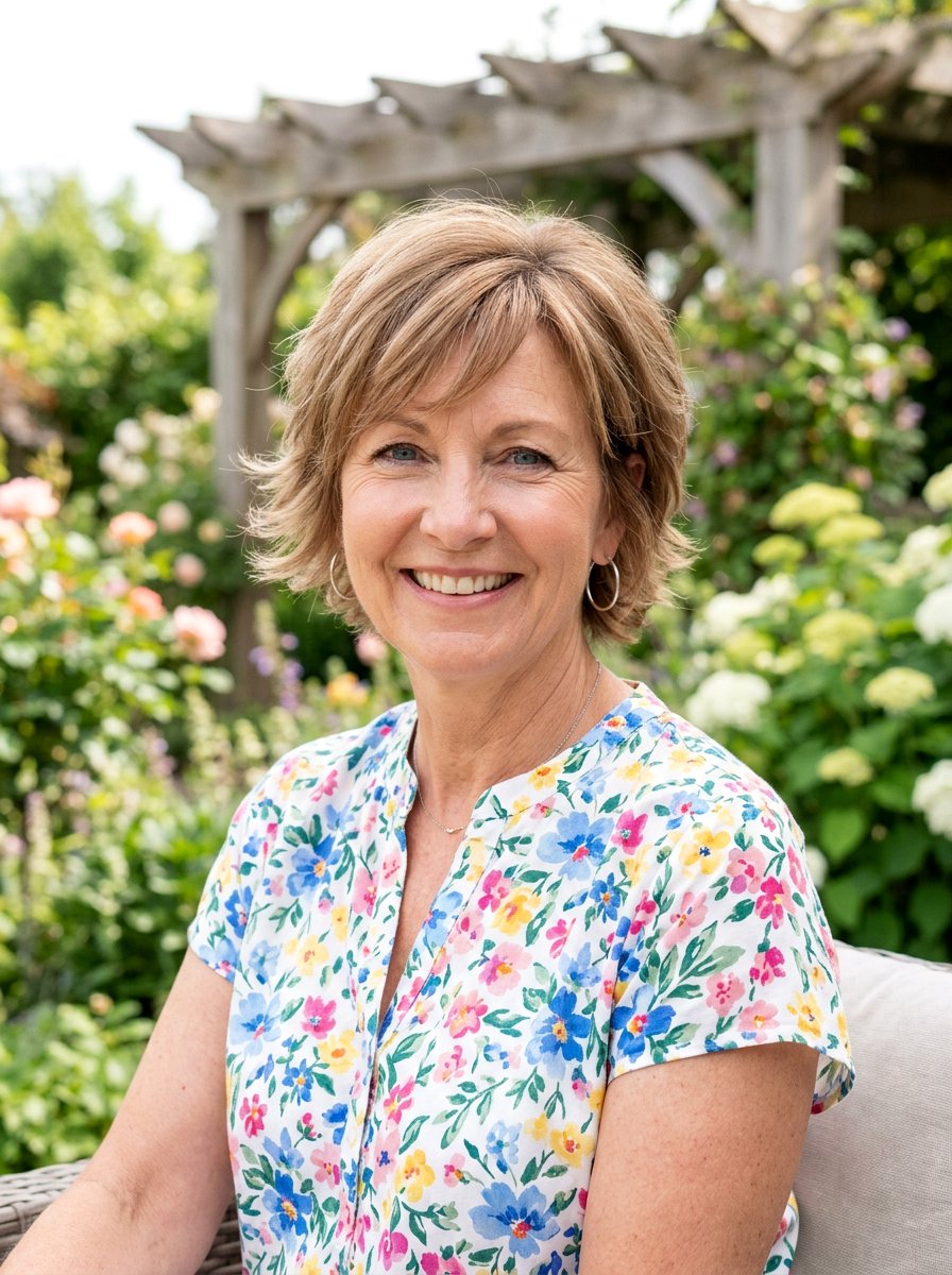 Soft Layered Crop Haircut - 20 trending haircut ideas for mature women - 20 trending haircut ideas for mature women