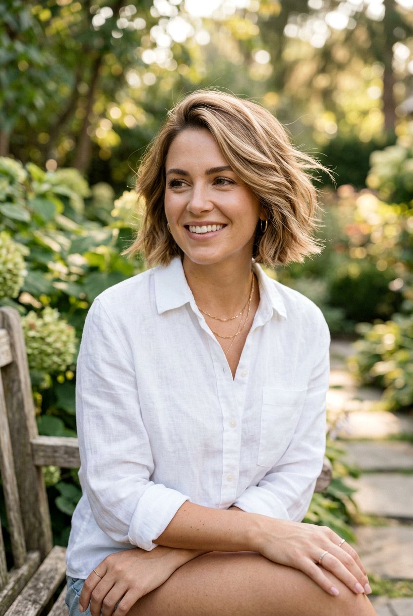 Soft Layered Crop - 20 80s layered short haircut women - 20 80s layered short haircut women