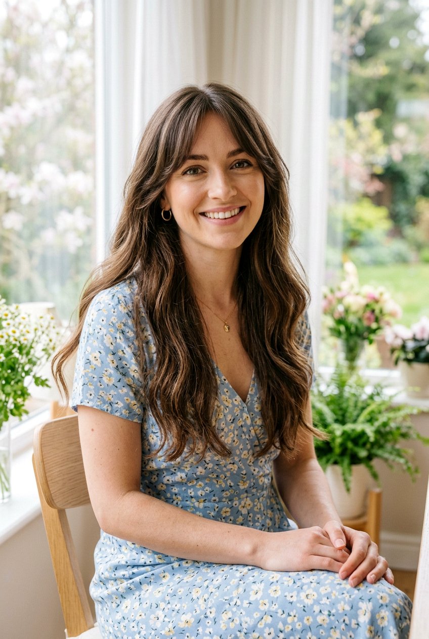 Soft Layered Curtain Bangs For Spring - 20 spring hairstyles for women - 20 spring hairstyles for women