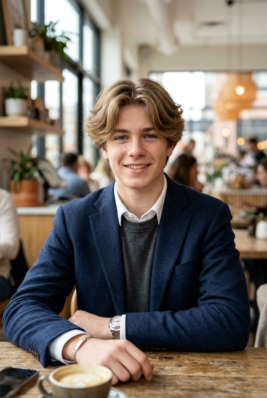 Soft Layered Fluffy Middle Part - 20 boys fluffy middle part haircut - 20 boys fluffy middle part haircut