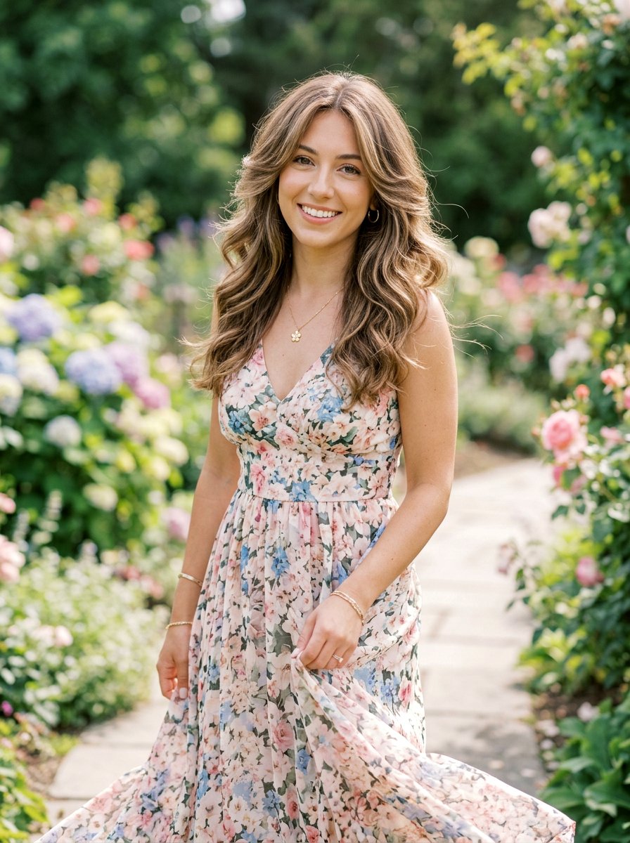 Soft Layered Medium Haircut - 20 flattering haircut for pear face women - 20 flattering haircut for pear face women