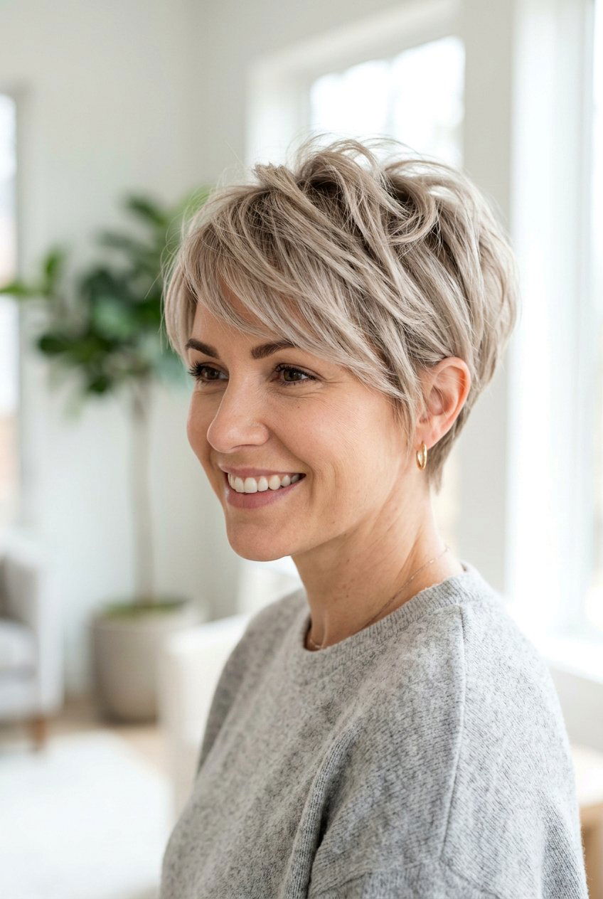 Soft Layered Pixie For Thin Hair - 20 layered haircuts for thin hair - 20 layered haircuts for thin hair