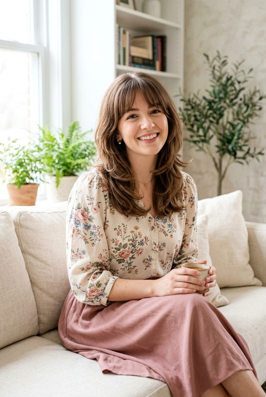 Soft Layered Wolf Cut - 20 wolf cut for oval face women - 20 wolf cut for oval face women