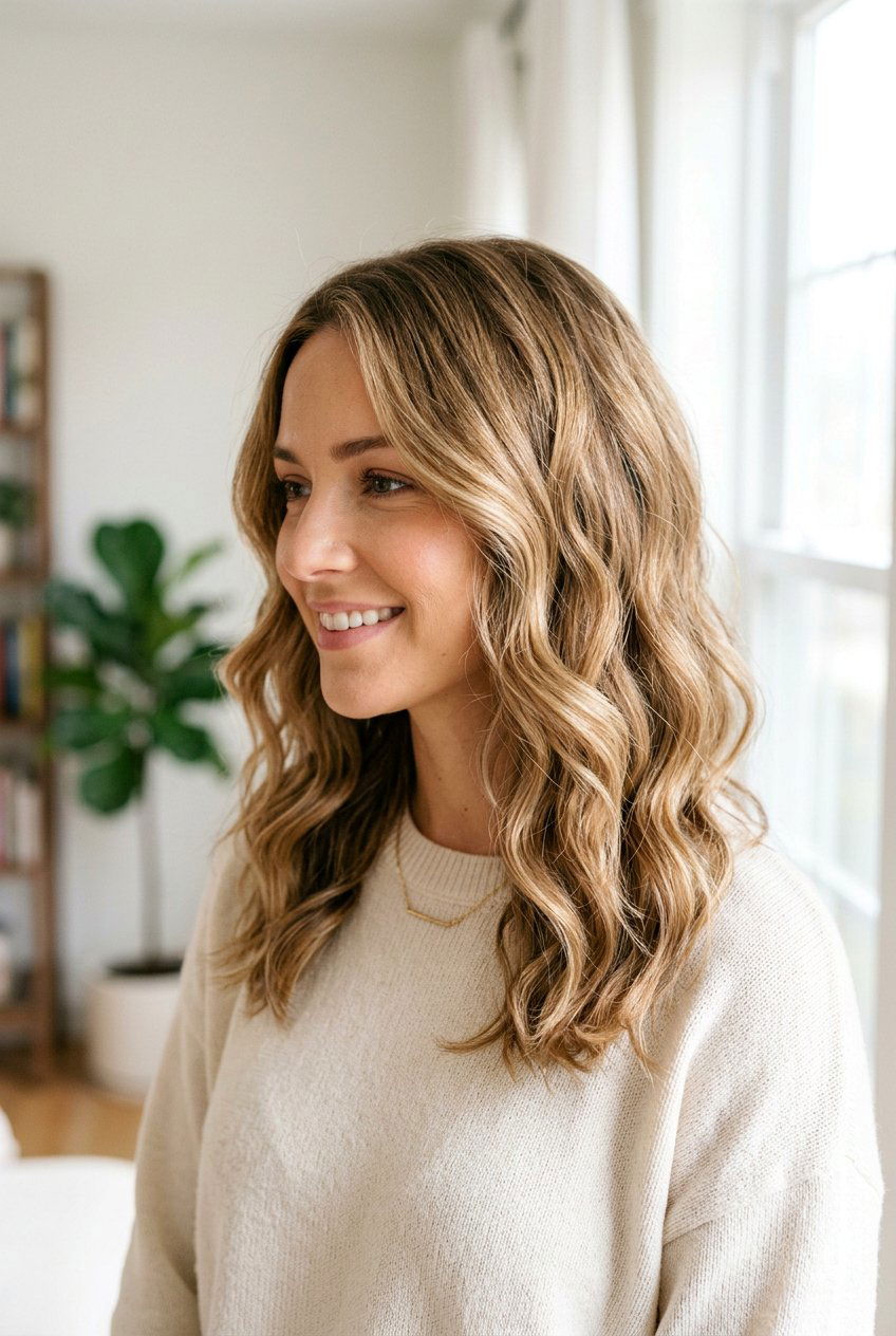 Soft Layers on Medium Length Hair for Split Ends - 20 haircuts for split ends - 20 haircuts for split ends