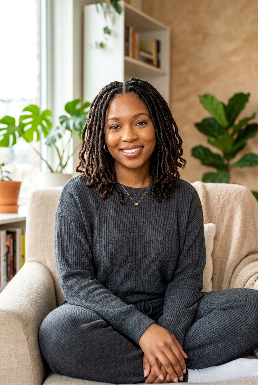 Soft Loc Bob Middle Part - 20 loc bob with middle part - 20 loc bob with middle part