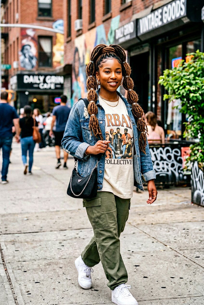 Soft Loc Bubble Ponytail - 20 soft loc ponytail hairstyles - 20 soft loc ponytail hairstyles