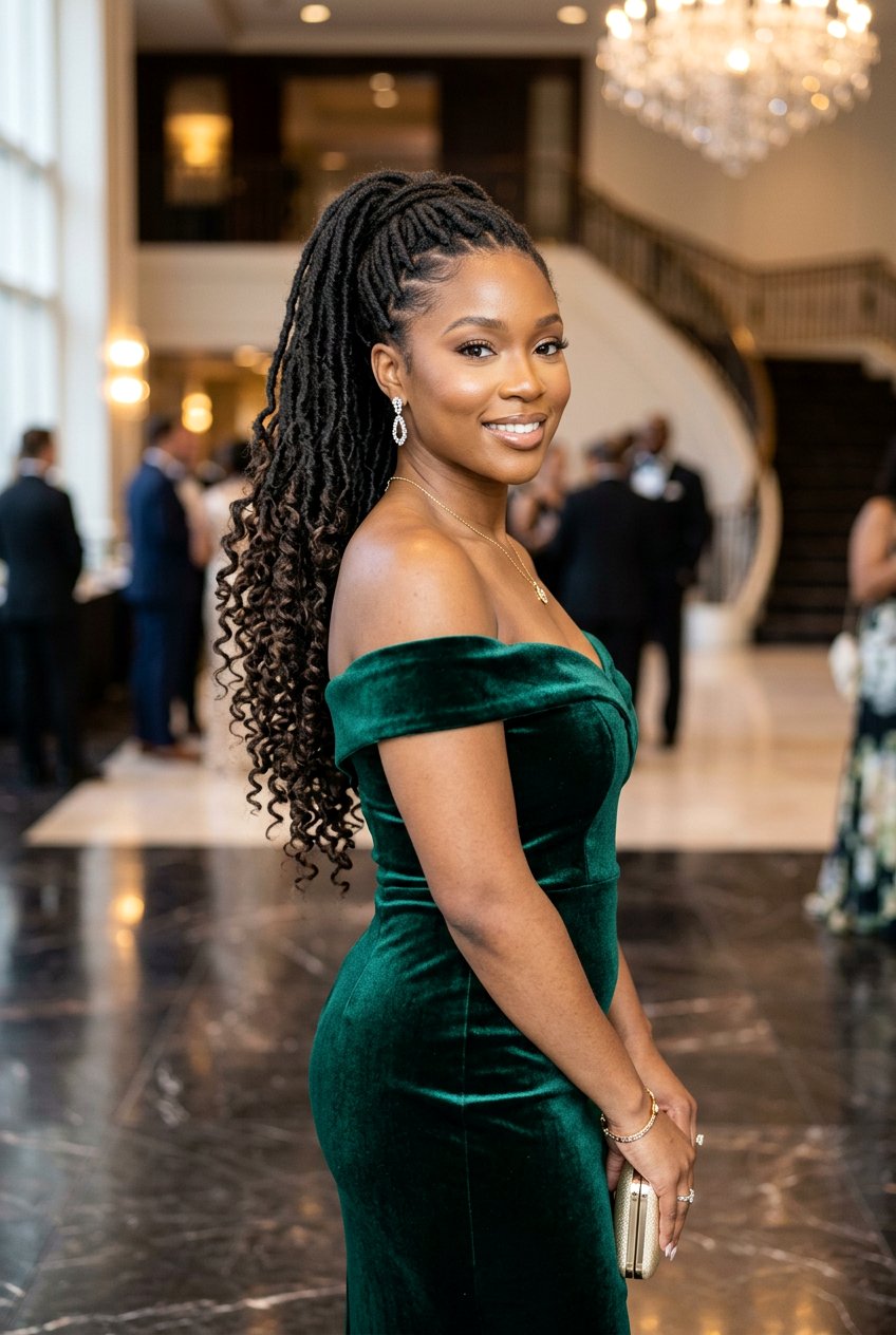 20 Gorgeous Soft Loc Ponytail Hairstyles To Try Right Now