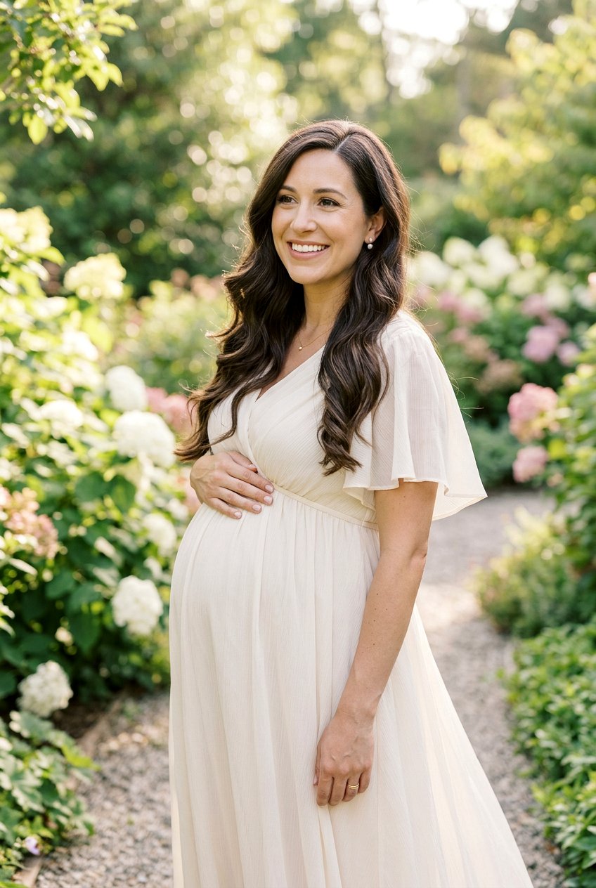 Soft Loose Curls For Maternity Shoot - 20 maternity shoot curls hairstyle - 20 maternity shoot curls hairstyle