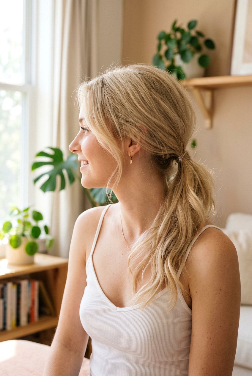 20 Chic Soft Low Ponytail Hairstyle Ideas for Any Event