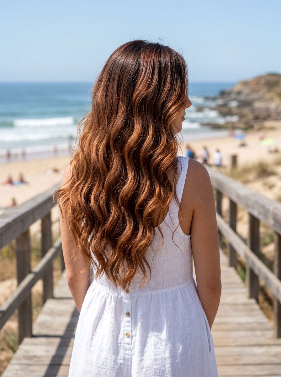 Soft Melt Red Brown Balayage Ombre - 20 rich red brown balayage - 20 rich red brown balayage