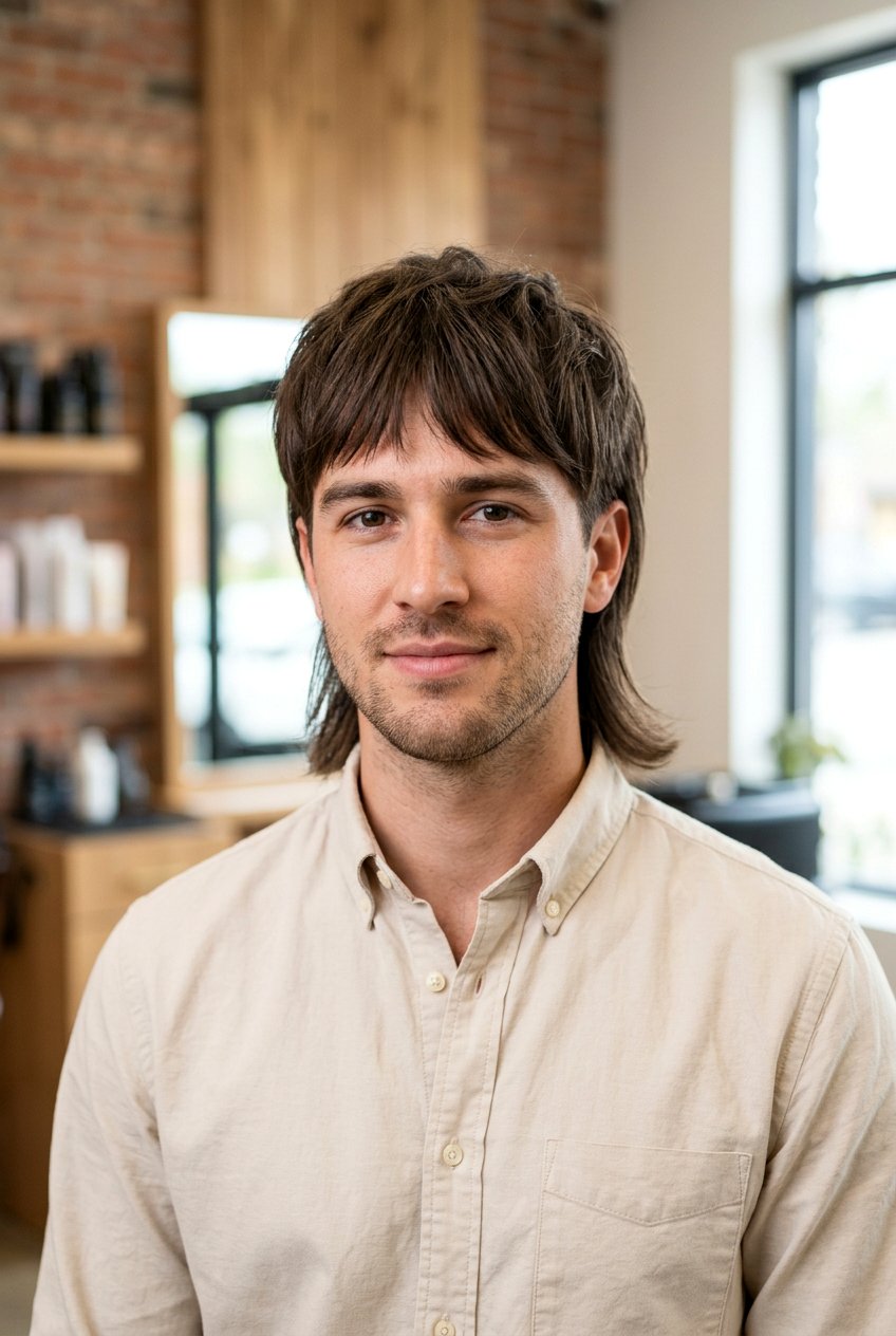 Soft Modern Mullet - 20 modern mullet for straight hair - 20 modern mullet for straight hair