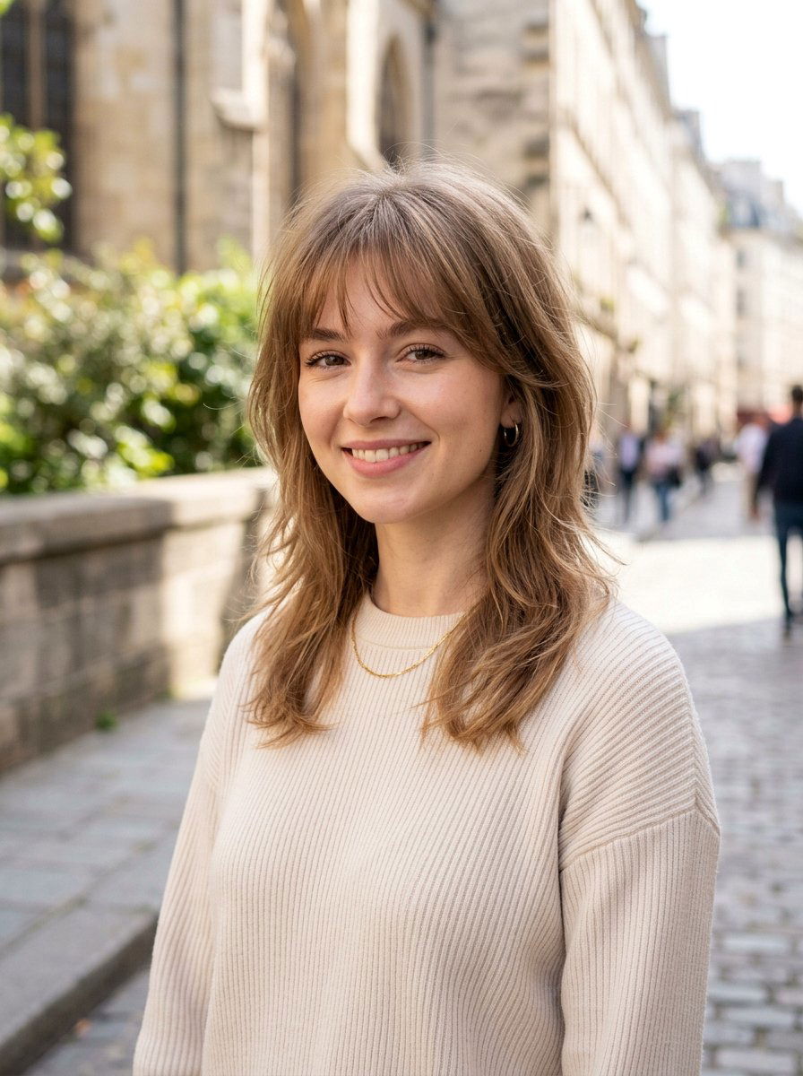 Soft Mullet with Bangs for Fine Hair - 20 soft mullet with bangs - 20 soft mullet with bangs