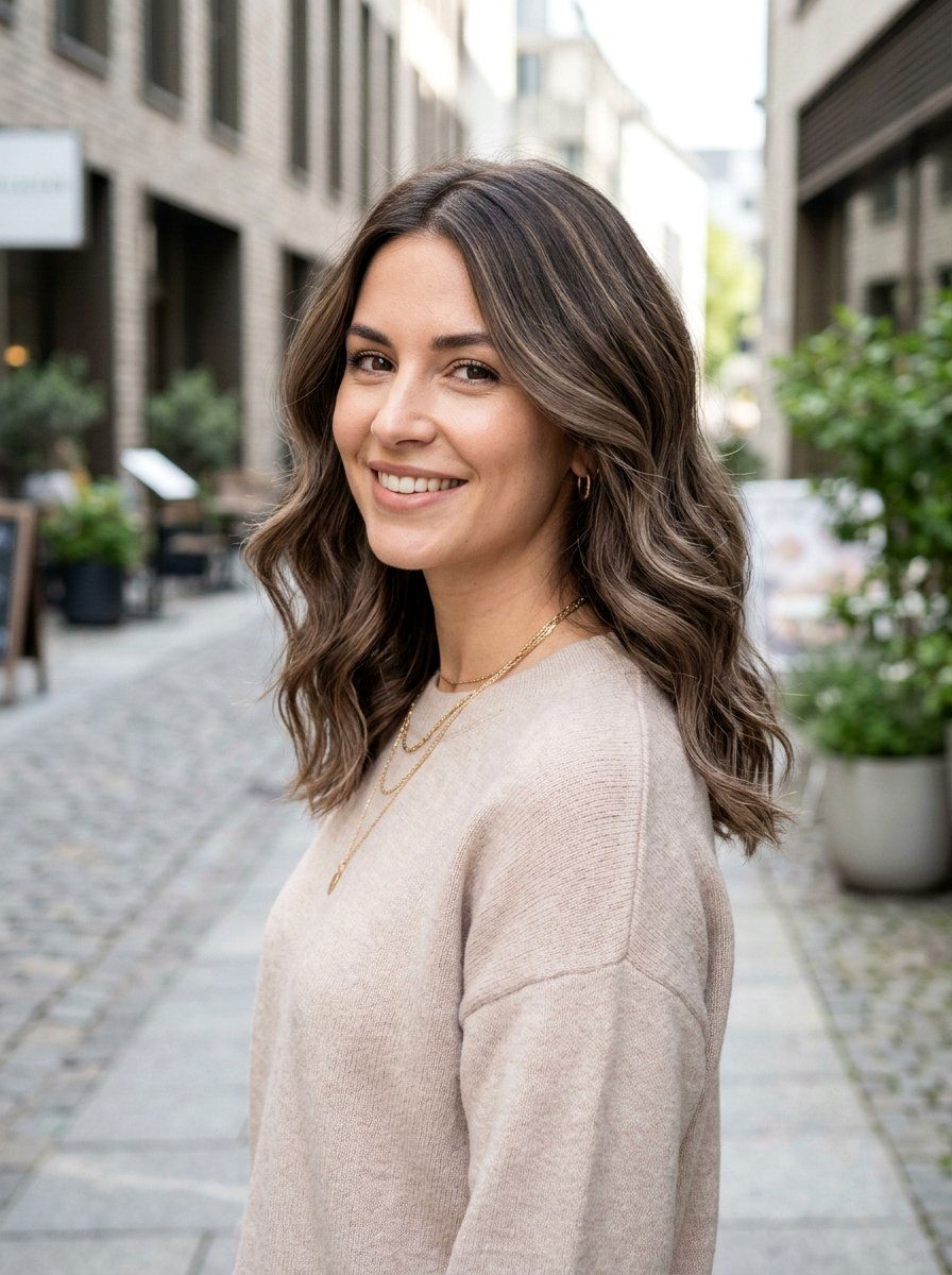 Soft Mushroom Brown Balayage For 2026 Hair Color Trends - 20 soft mushroom brown balayage - 20 soft mushroom brown balayage