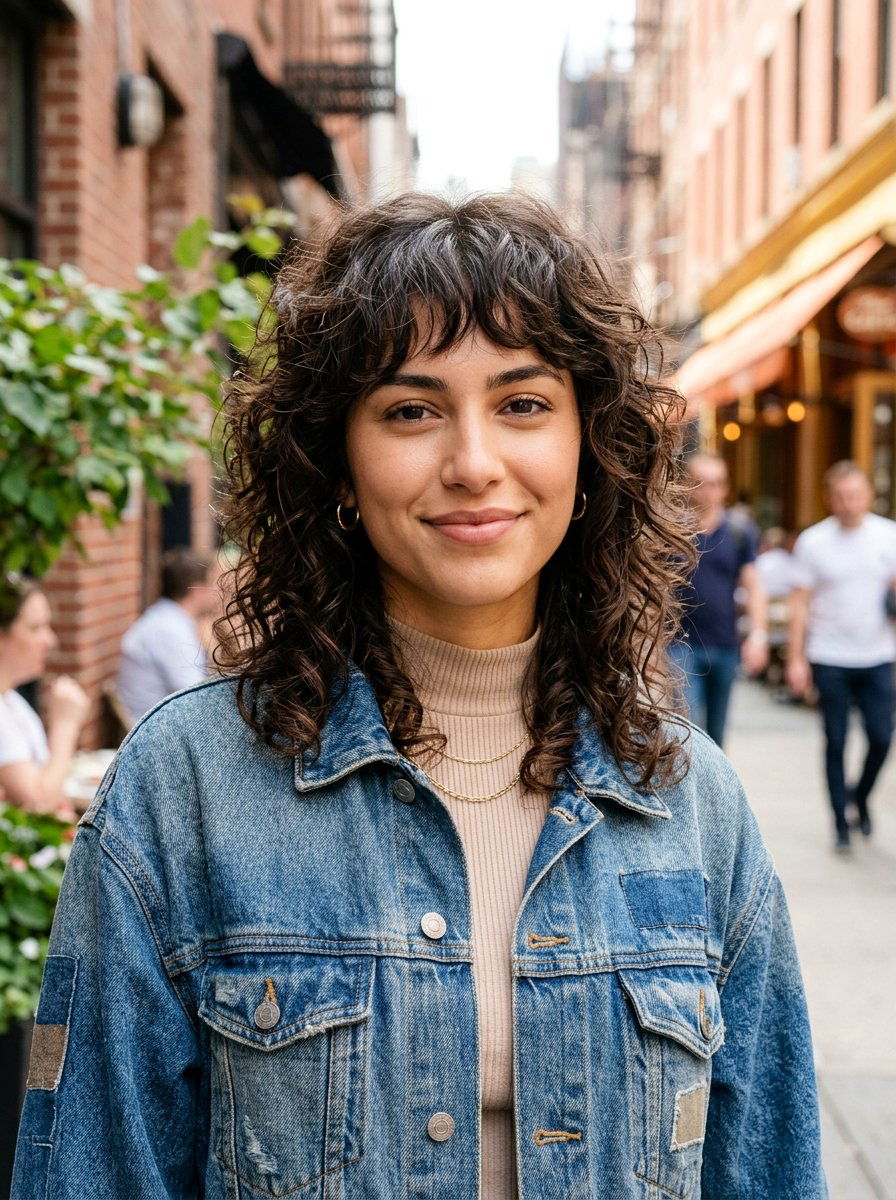 Soft Perm Short Shag With Fringe - 20 soft perm for short hair