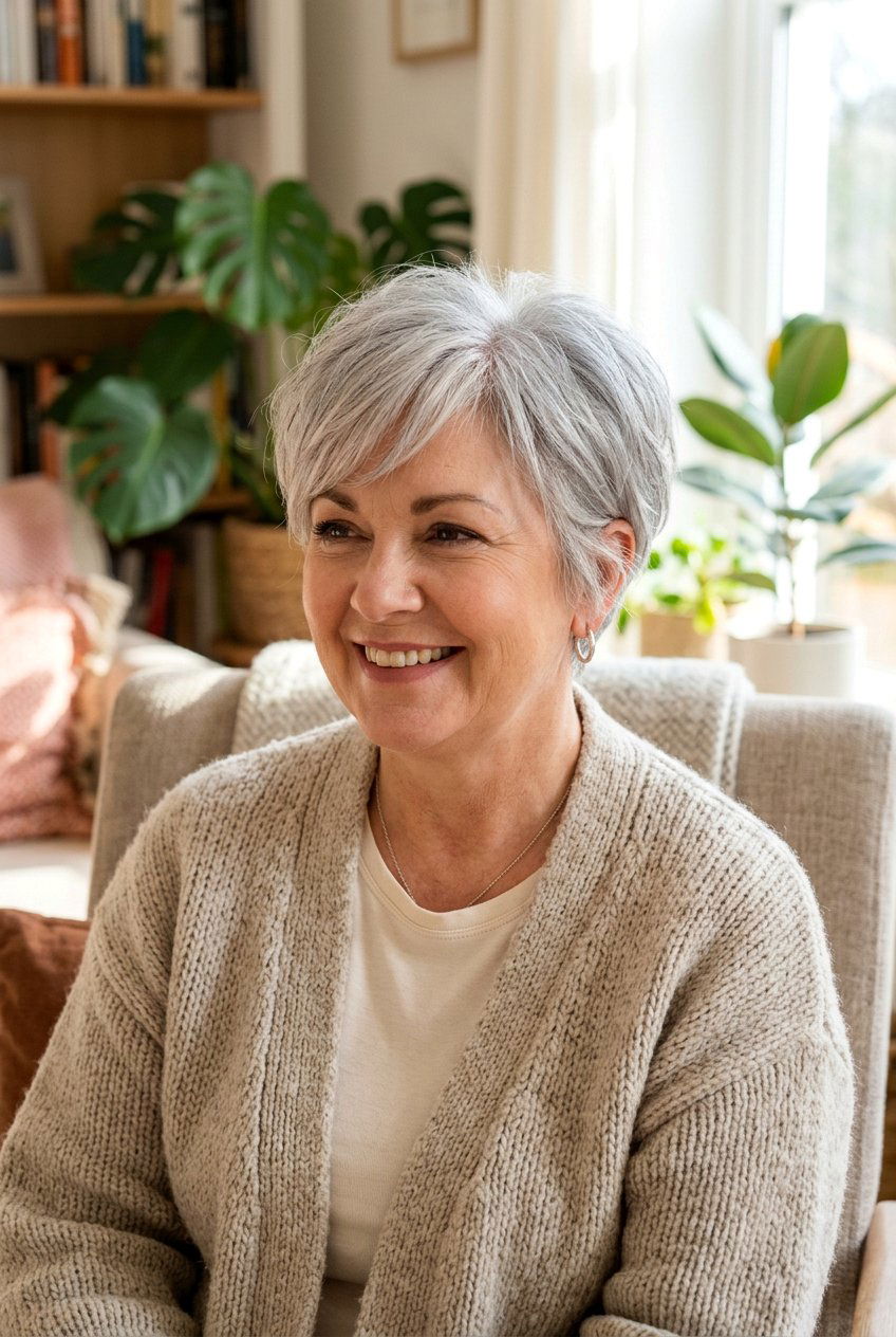 Soft Pixie Cut For Round Face - 20 flattering pixie for round face - 20 flattering pixie for round face