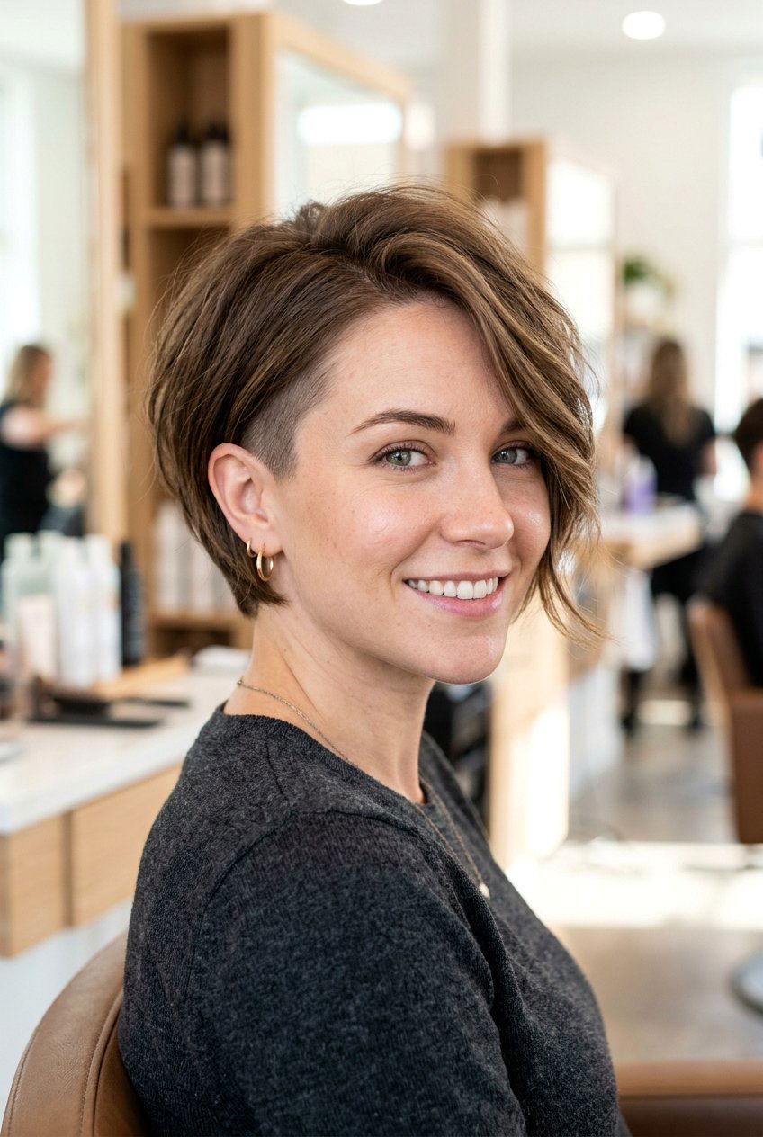 Soft Pixie With Undercut - 20 soft pixie haircut - 20 soft pixie haircut
