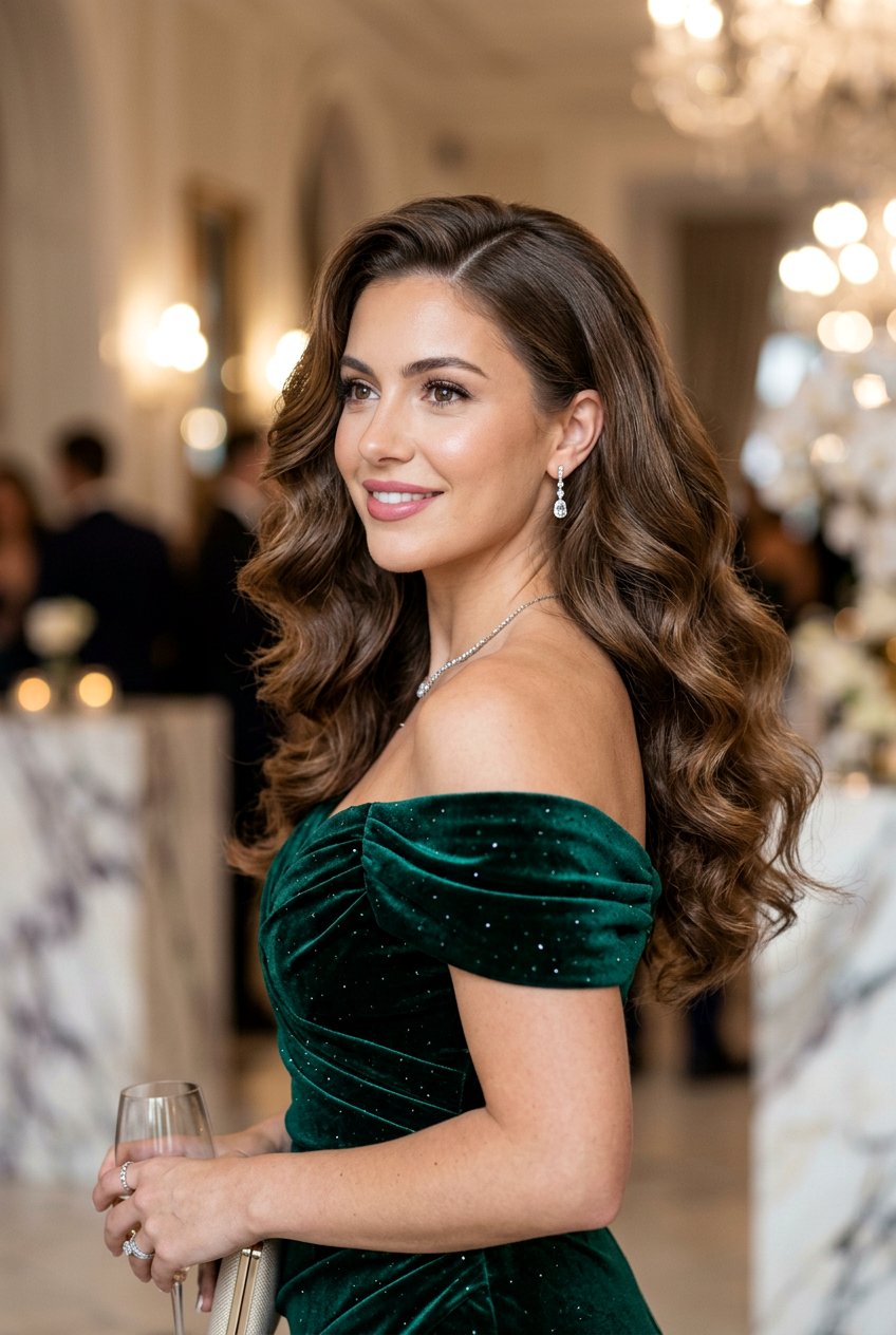 Soft Romantic Waves - 20 best bridesmaid hairstyle ideas - 20 best bridesmaid hairstyle ideas