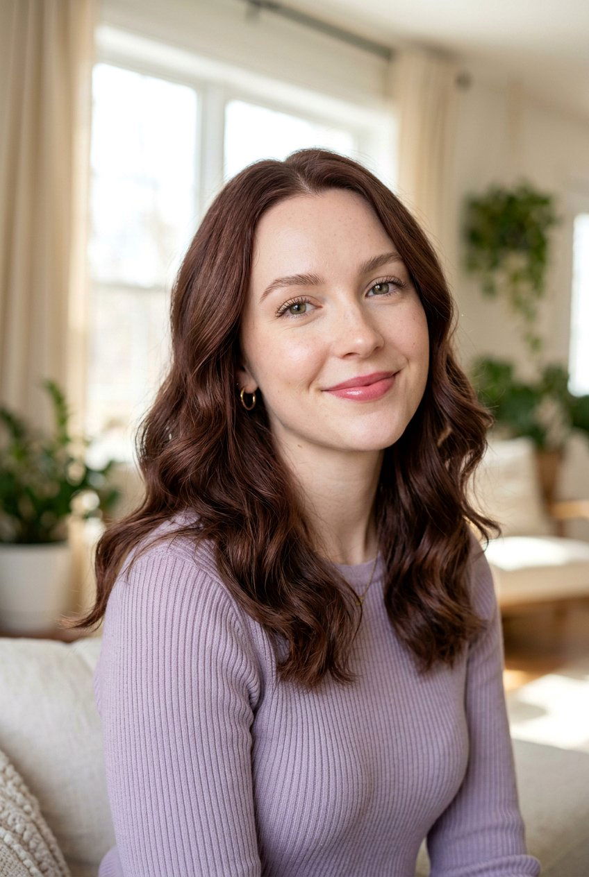 Soft Ruby Brunette For Fair Skin - 20 ruby brunette hair color - 20 ruby brunette hair color