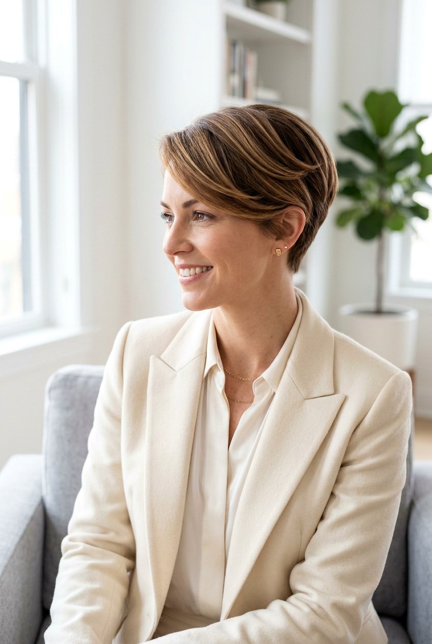 Soft Sculpted Pixie Cut - 20 salon haircut ideas for short hair - 20 salon haircut ideas for short hair