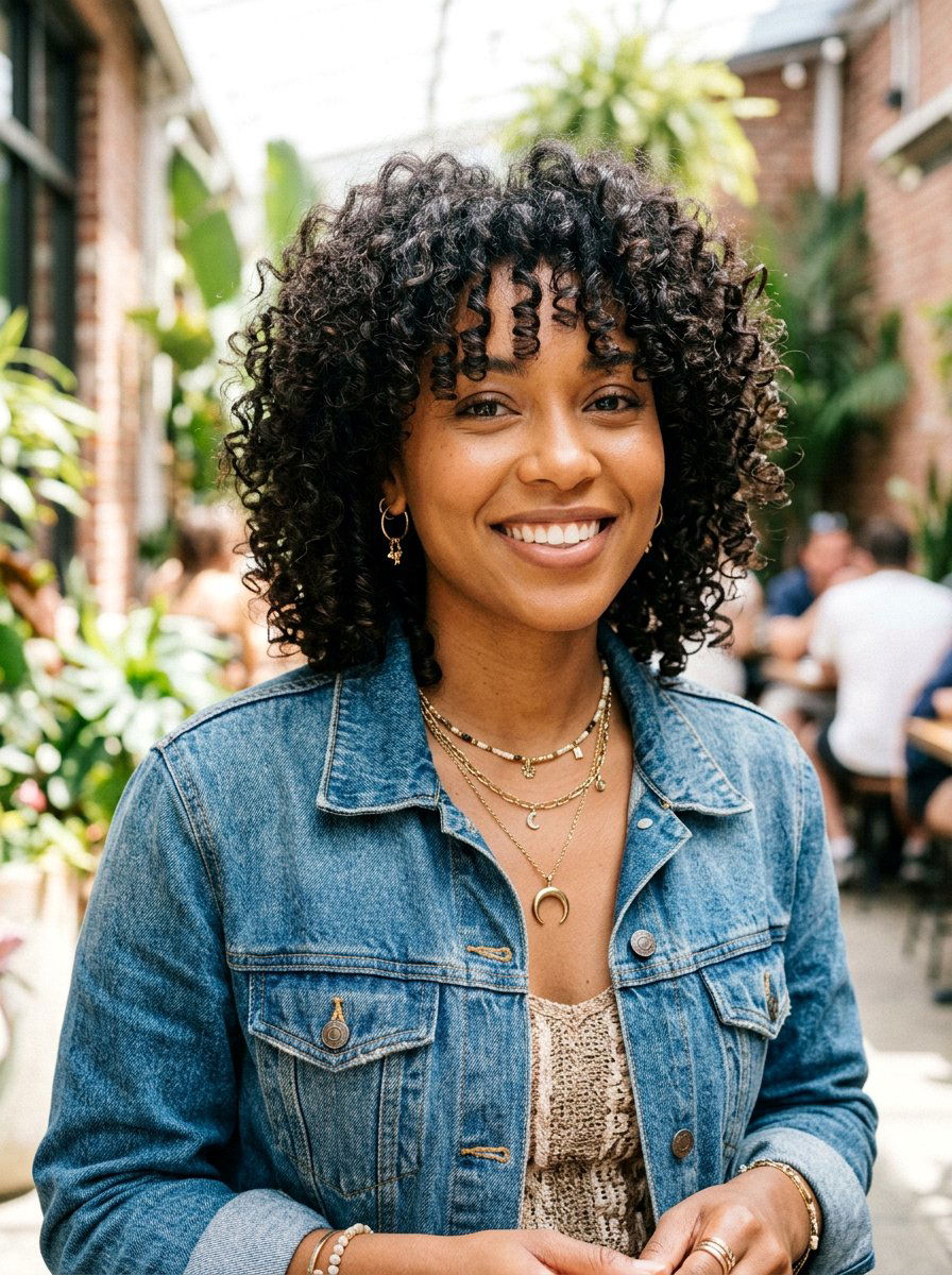 Soft Shag Bob Natural Hair - 20 wash and go bob for natural hair - 20 wash and go bob for natural hair