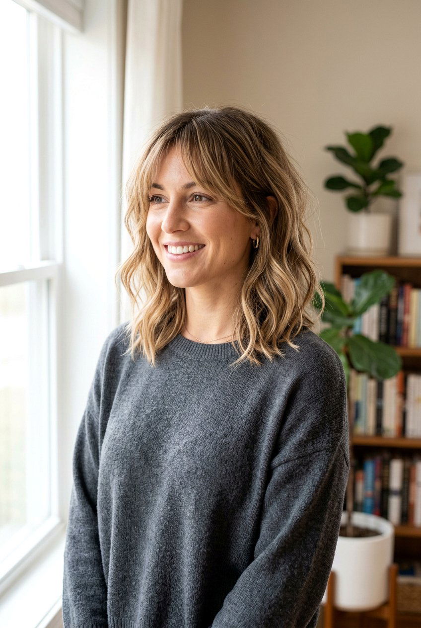 Soft Shag Lob for Damaged Hair - 20 haircuts for damaged hair - 20 haircuts for damaged hair