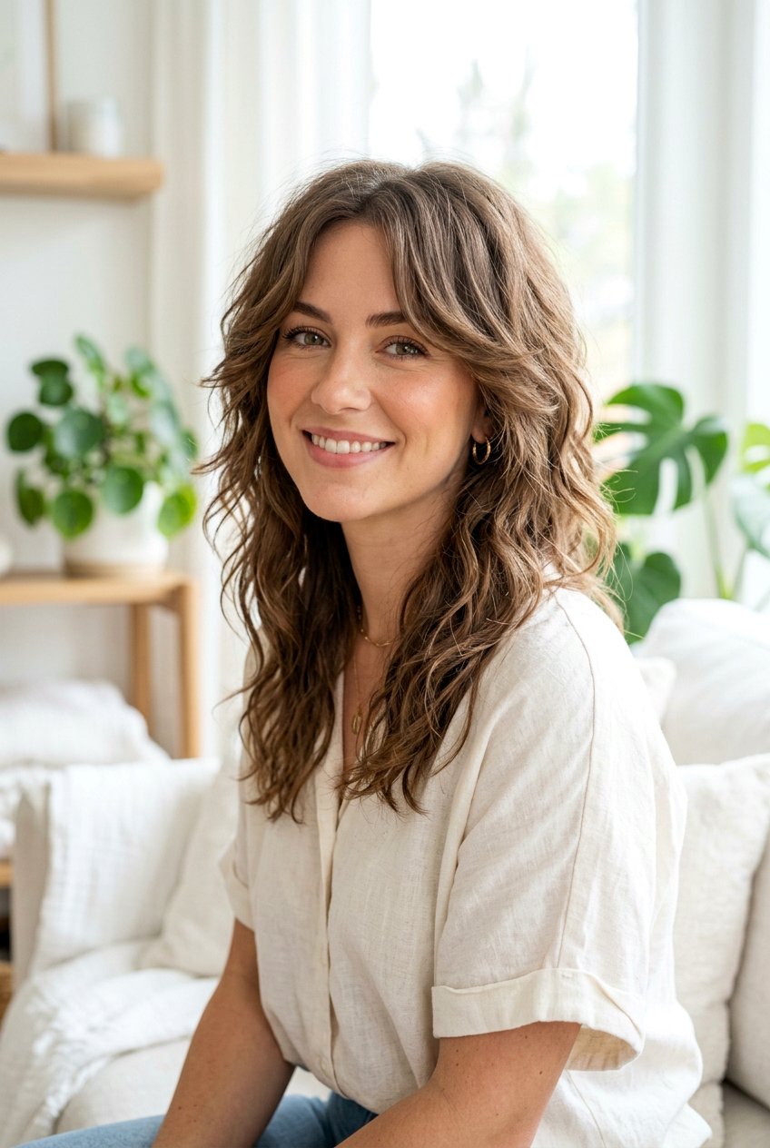 Soft Shag With Face Framing Layers - 20 fresh spring haircut ideas - 20 fresh spring haircut ideas