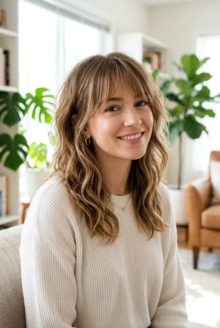 Soft Shag with Birkin Bangs - 20 picture perfect hairstyles - 20 picture perfect hairstyles