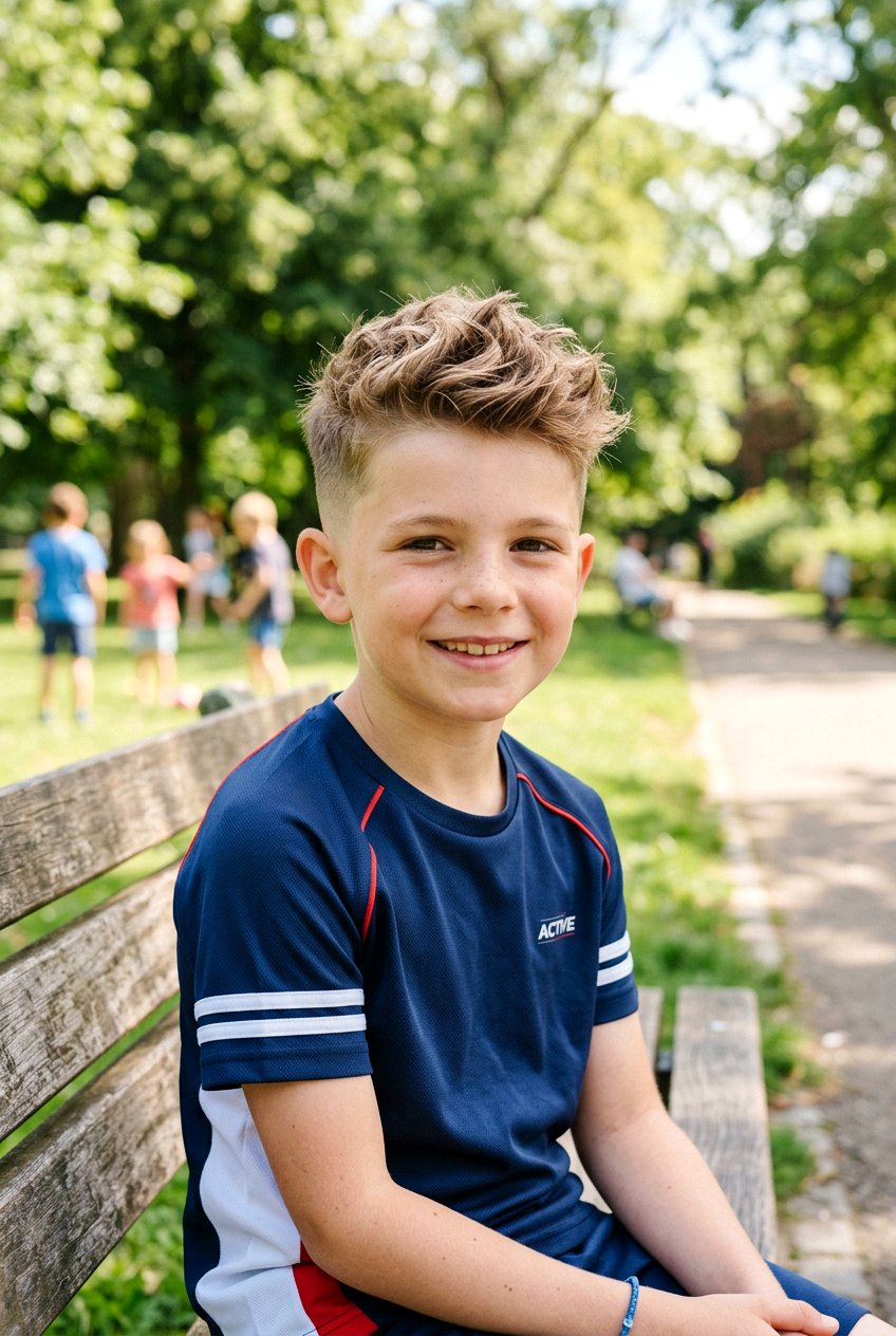 Soft Spiked Fluffy Top - 20 boys haircut ideas for fluffy hair - 20 boys haircut ideas for fluffy hair