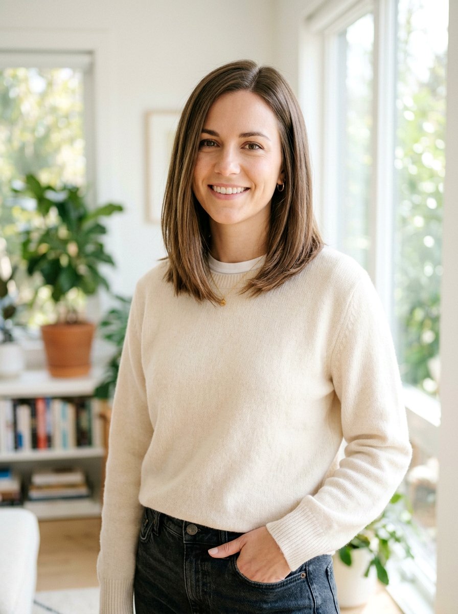 Soft Straight Lob Haircut For Everyday Wear - 20 soft straight lob haircut - 20 soft straight lob haircut