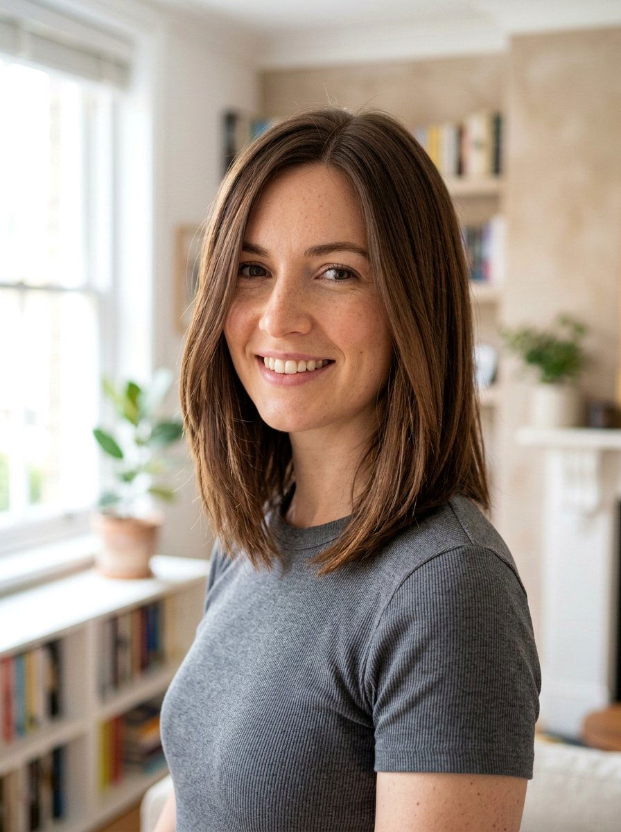 20 Soft Straight Lob Haircut Ideas for an Effortless Look