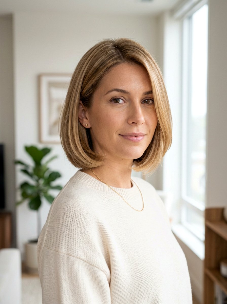 Soft Toasted Honey Blonde Bob - 20 toasted honey blonde hair - 20 toasted honey blonde hair