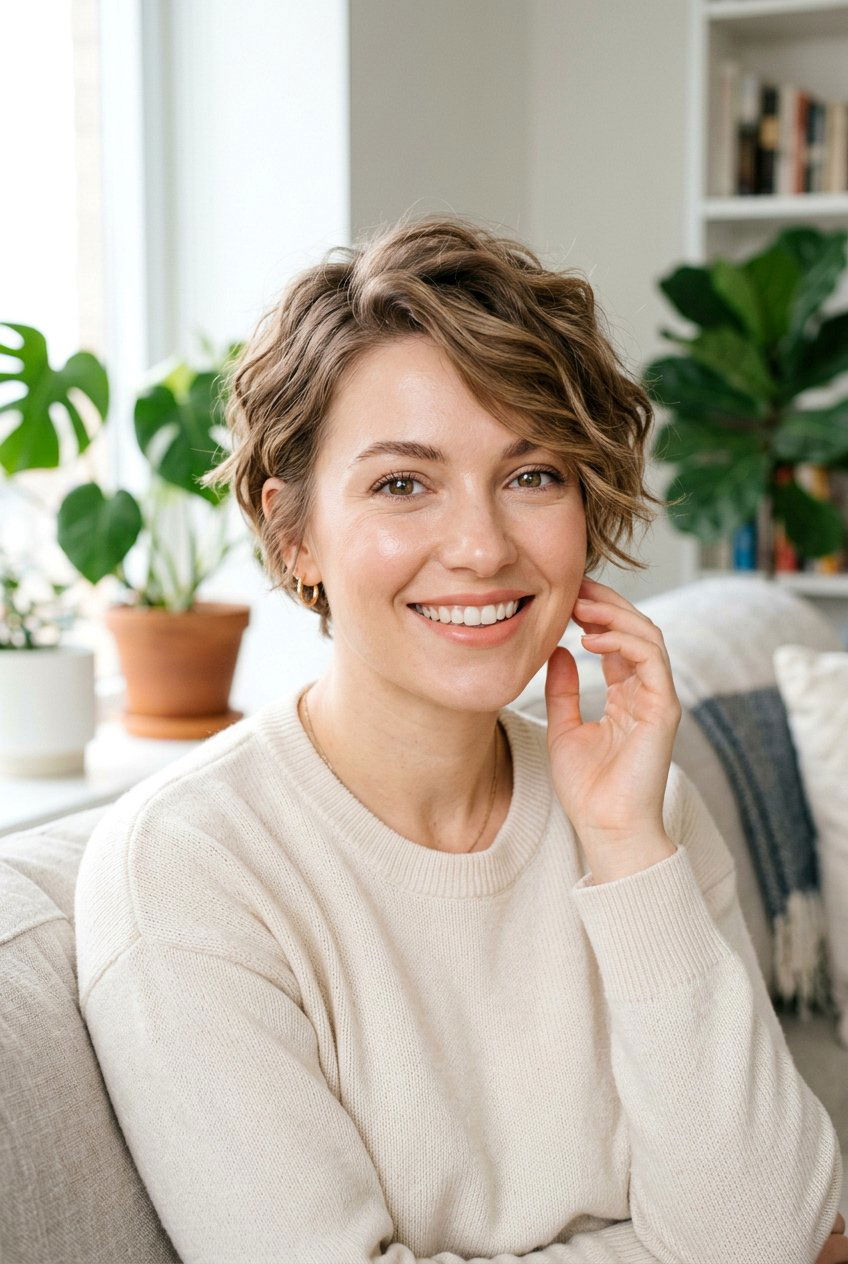 Soft Tousled Pixie Cut For Oval Face - 20 pixie cut for oval face - 20 pixie cut for oval face