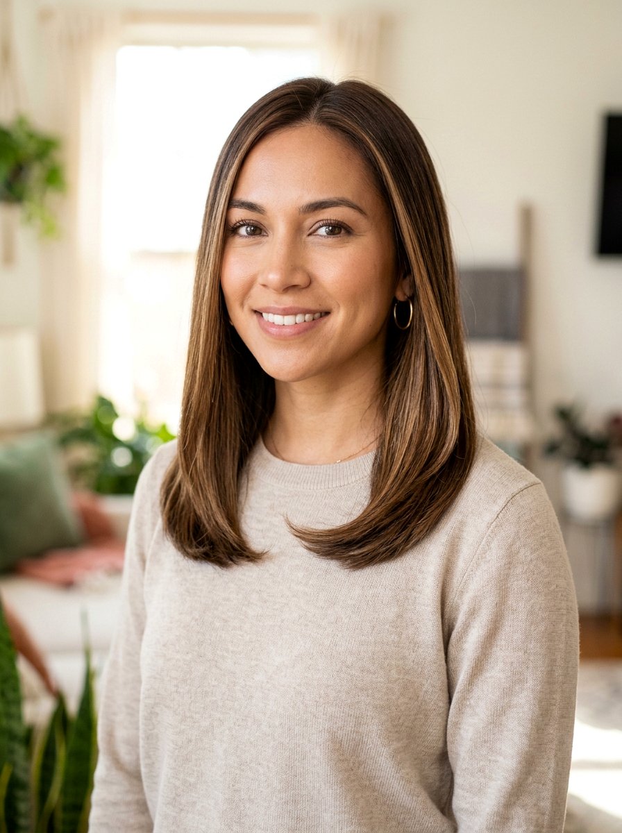 Soft Walnut Brown With Toffee Highlights - 20 walnut brunette with highlights - 20 walnut brunette with highlights