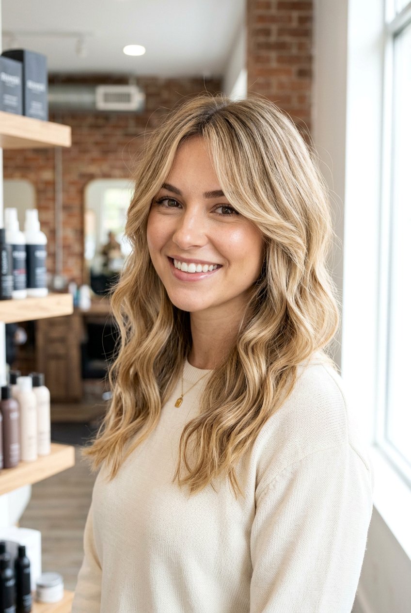 Soft Wave Long Layers - 20 long layers for heart shaped face women - 20 long layers for heart shaped face women