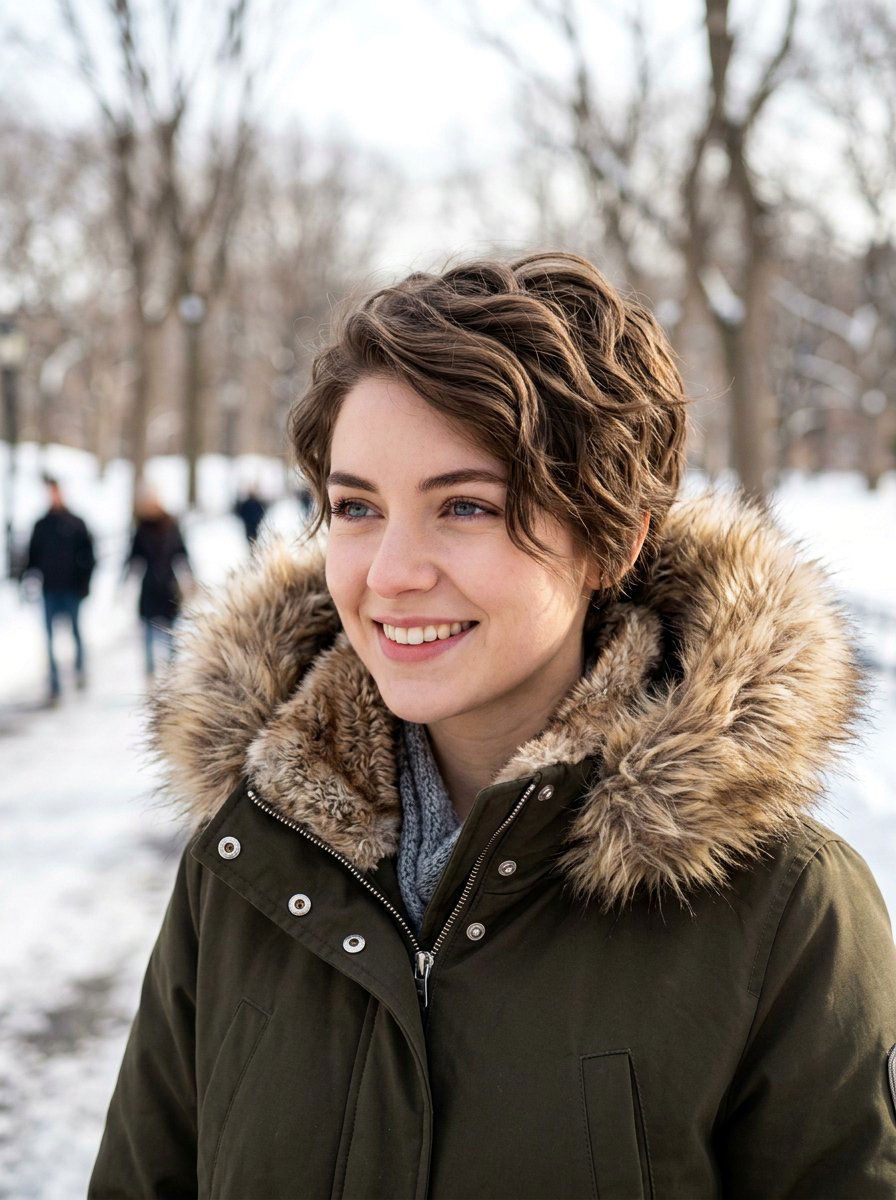 Soft Wave Pixie Haircut - 20 winter pixie haircut ideas - 20 winter pixie haircut ideas