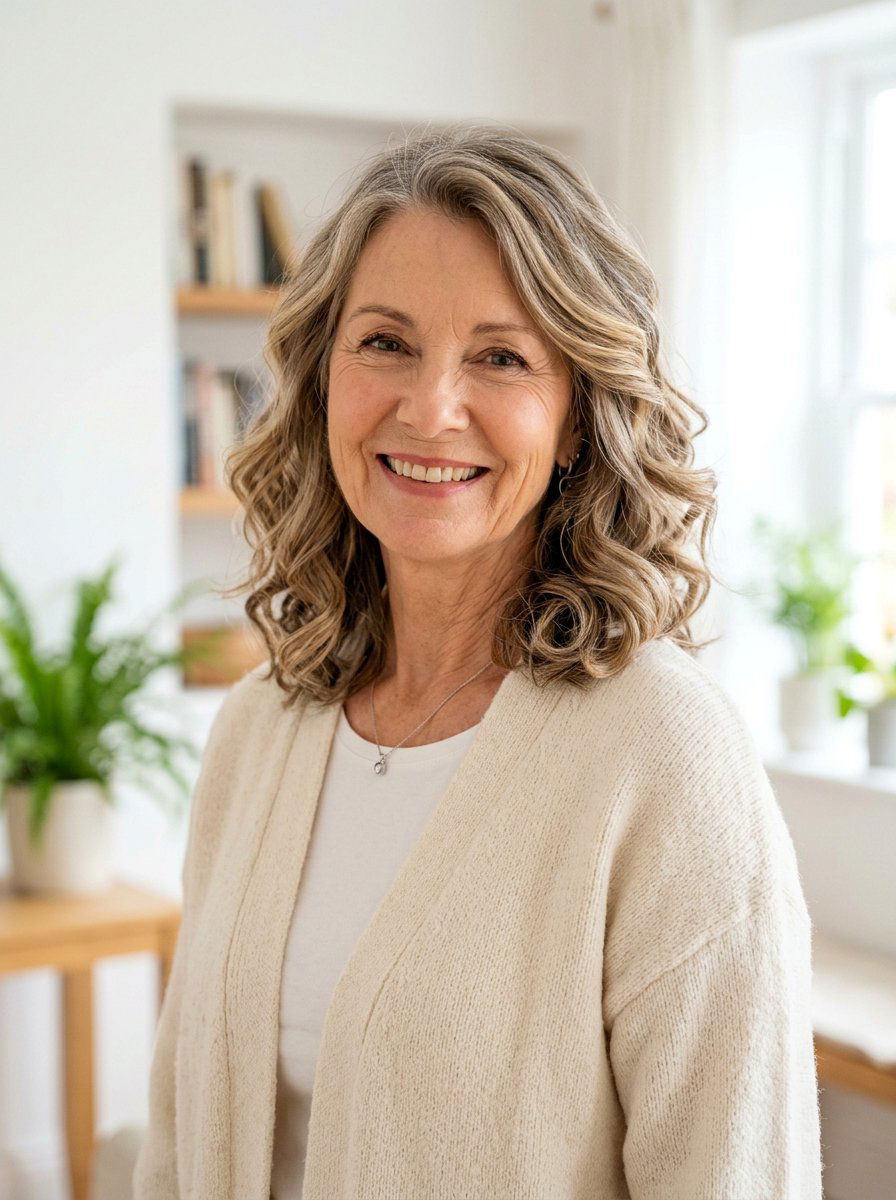 Soft Waves For Medium Hair - 20 older women office hair ideas - 20 older women office hair ideas