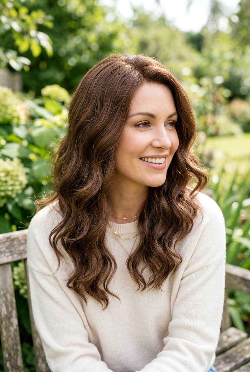 Soft Waves with Hair Topper - 20 hairstyles for alopecia women - 20 hairstyles for alopecia women