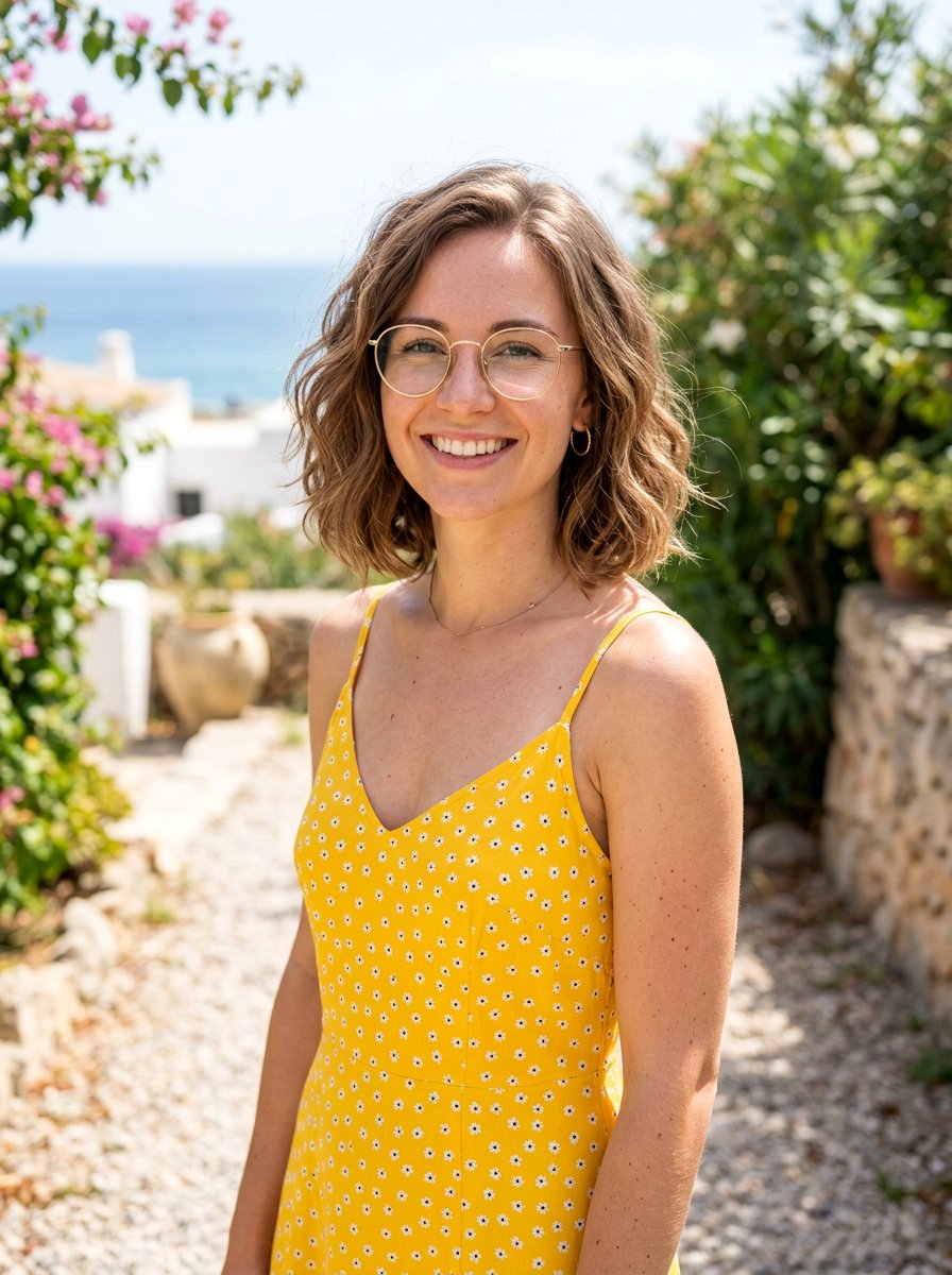 Soft Wavy Bob For Thin Hair - 20 short hairstyles for women with glasses and thin hair - 20 short hairstyles for women with glasses and thin hair