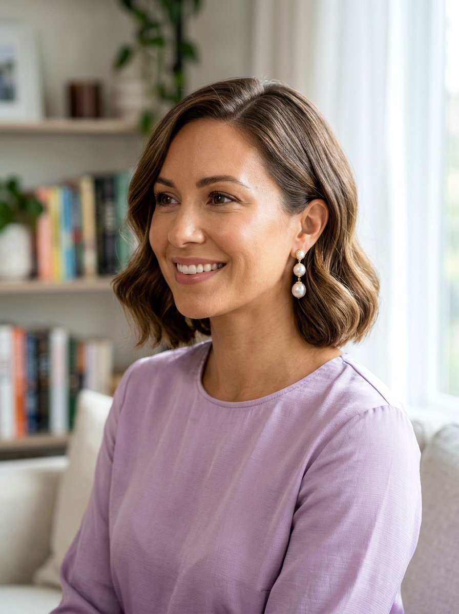 Soft Wavy Bob - 20 wavy bob for fine hair women - 20 wavy bob for fine hair women