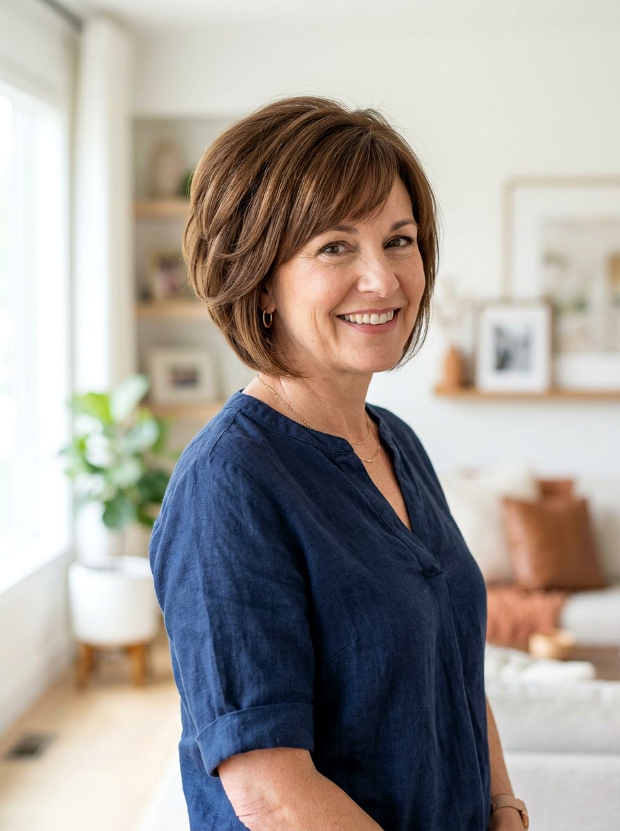 Soft Wedge Haircut For Moms - 20 trendy haircut for moms 2026 - 20 trendy haircut for moms 2026