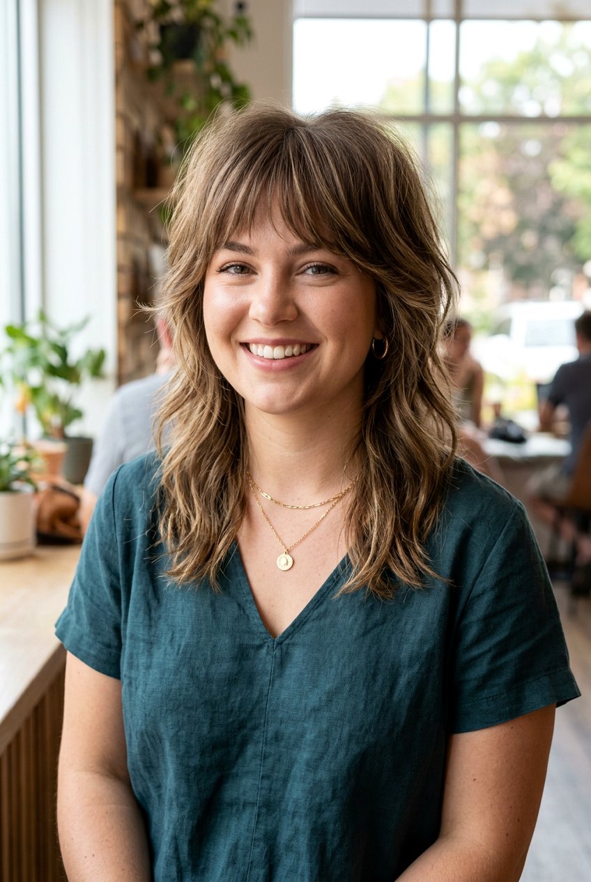 Soft Wolf Cut For Round Faces - 20 soft wolf cut for mature women - 20 soft wolf cut for mature women