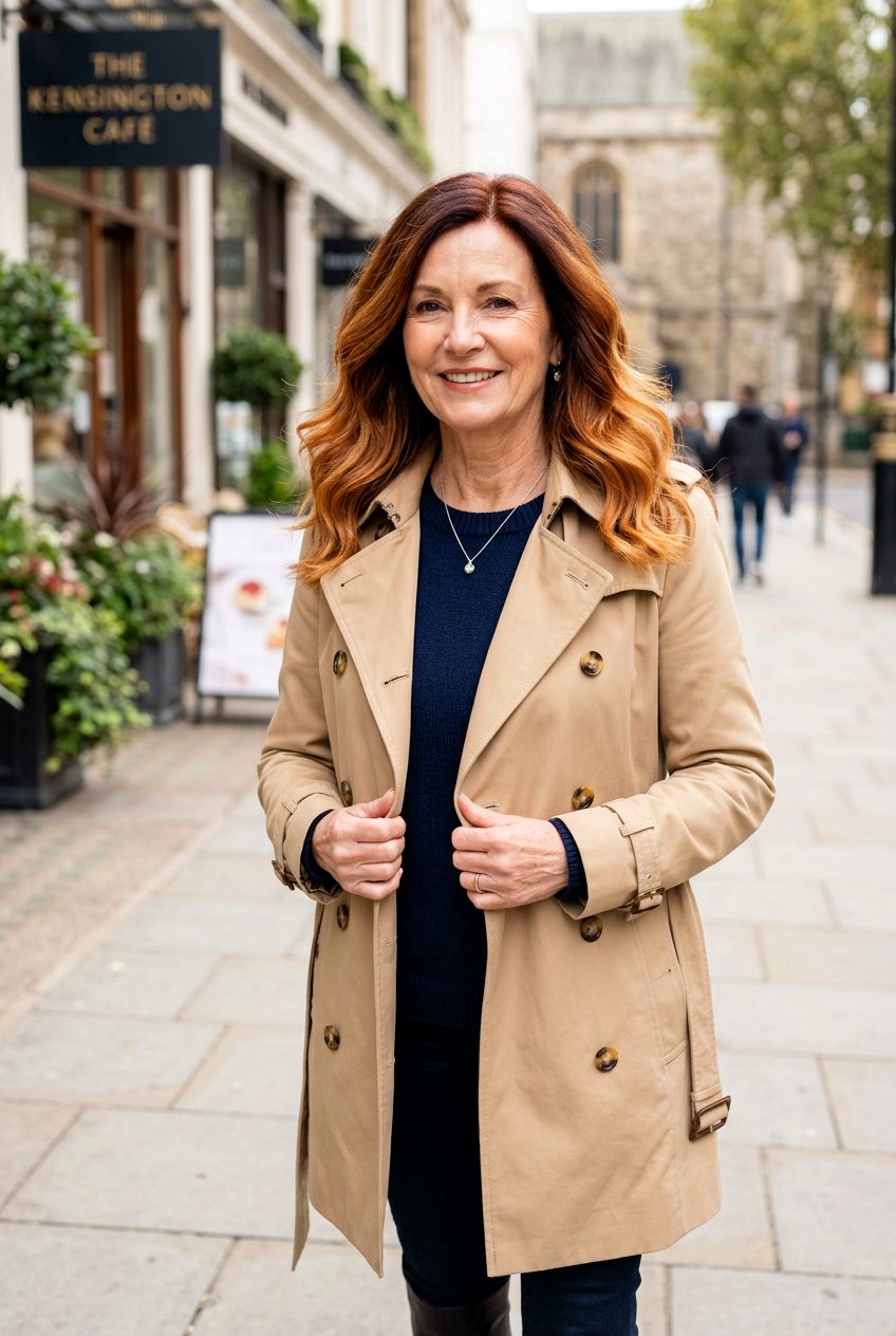 Soft auburn balayage - 20 soft auburn hair color for older women - 20 soft auburn hair color for older women