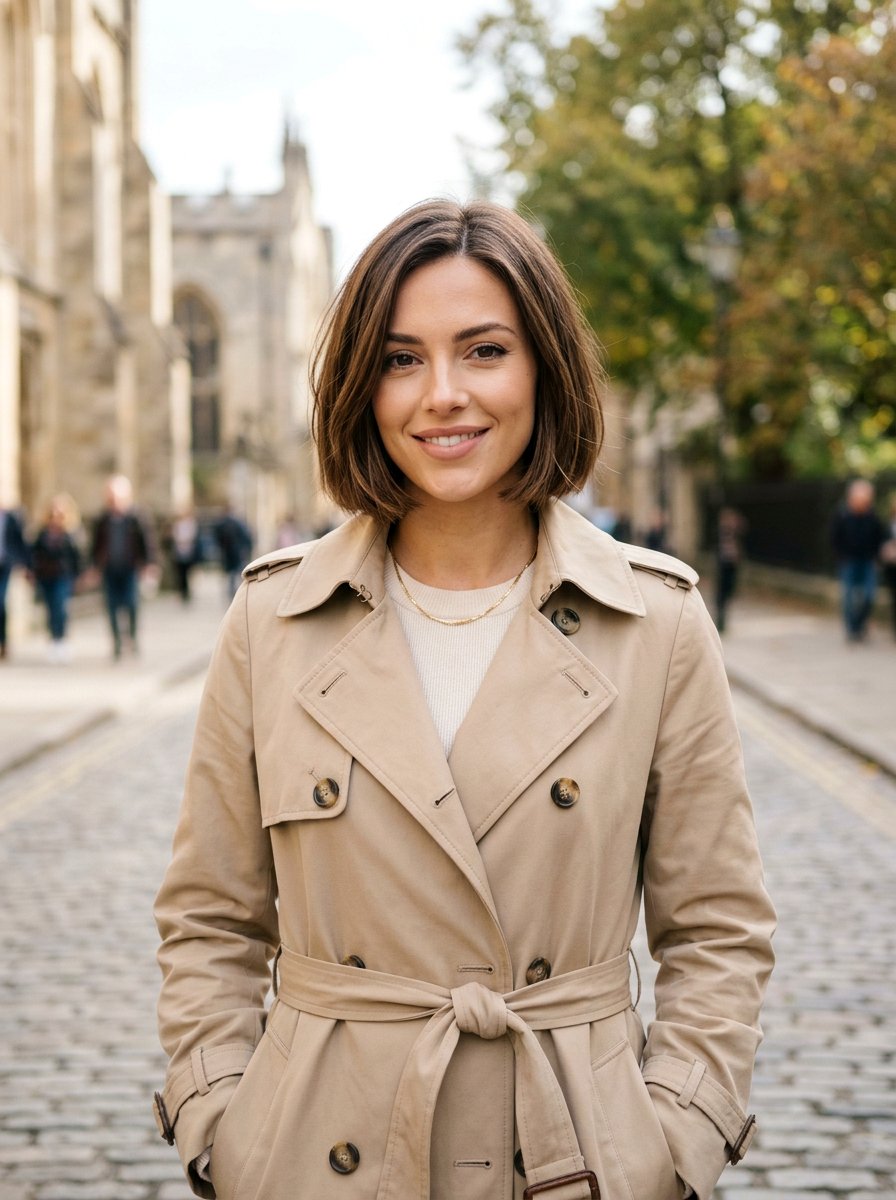 Soft box bob - 20 short natural haircut for fine hair - 20 short natural haircut for fine hair