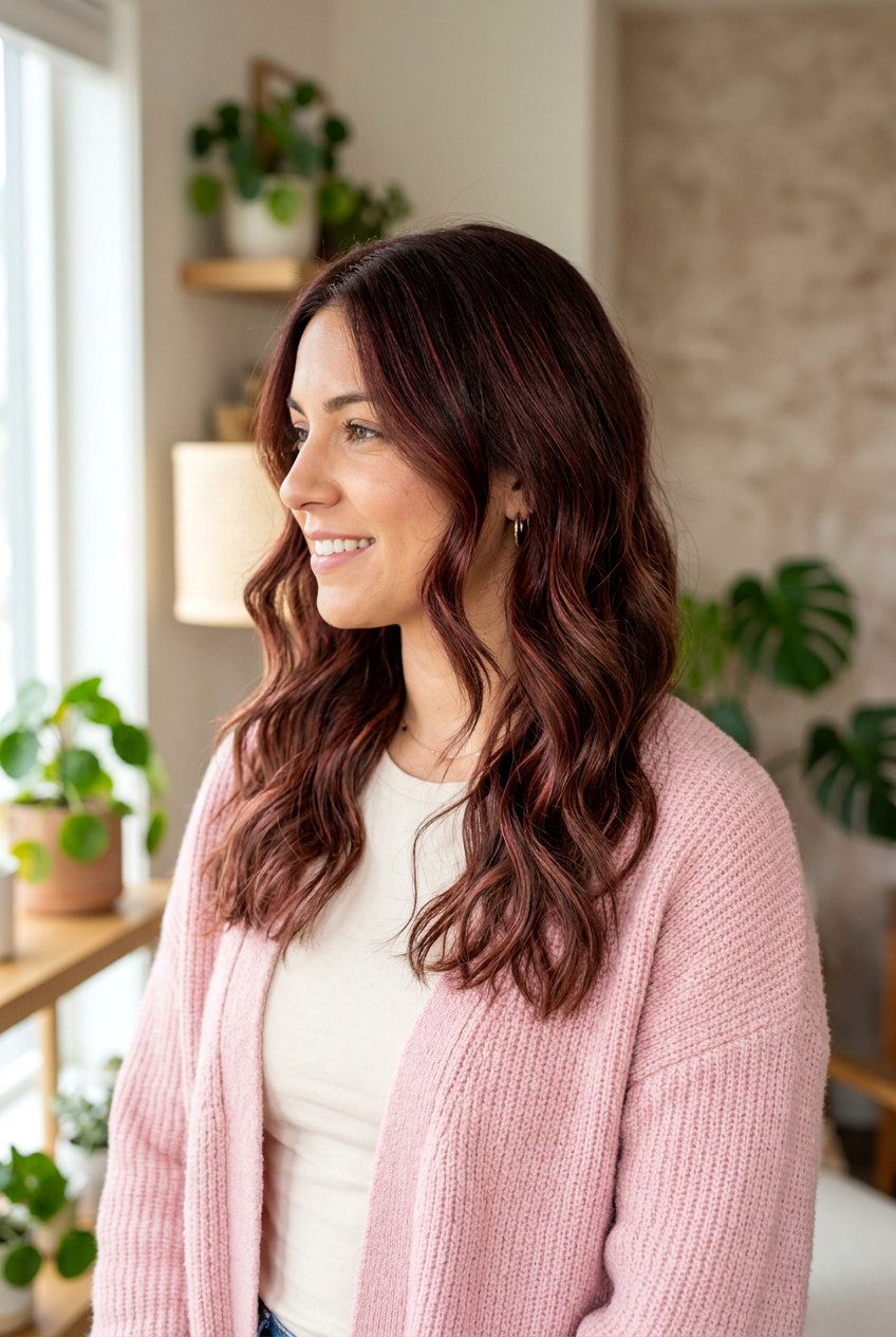 Soft cherry brunette balayage - 20 cherry brunette balayage - 20 cherry brunette balayage