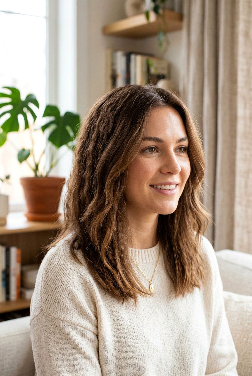 Soft crimped texture - 20 crimped hairstyles - 20 crimped hairstyles