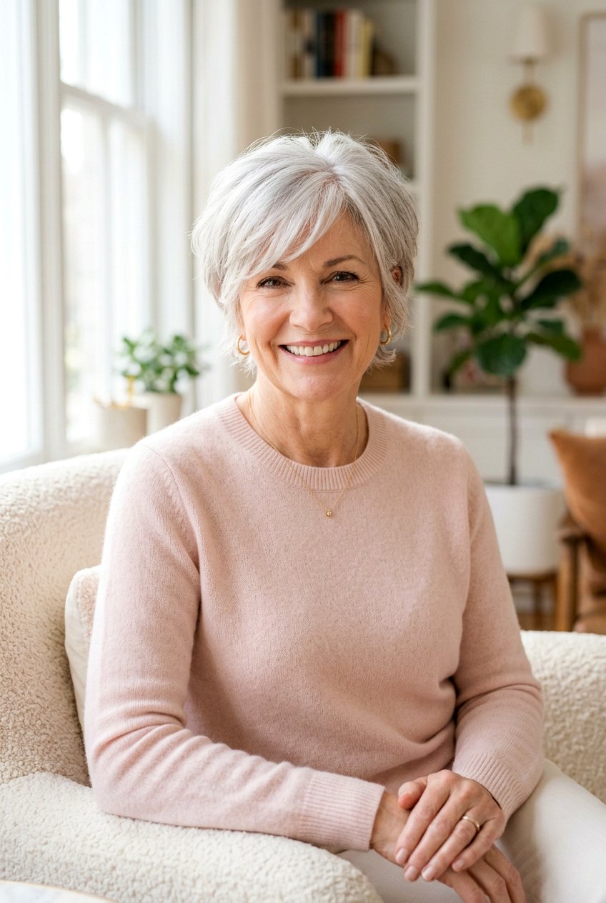20 Chic Modern Pixie For Women Over 50 To Rock Right Now