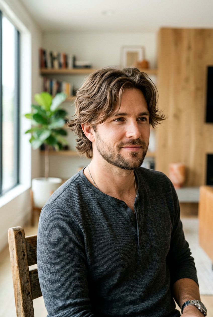 Soft shag - 20 shag haircut for men - 20 shag haircut for men