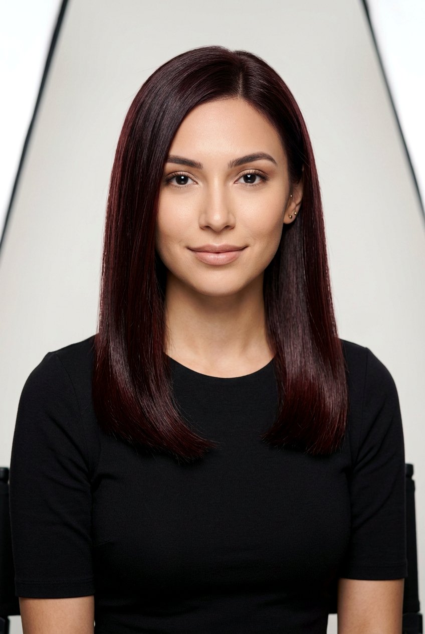 Solid Black Cherry Brunette Hair - 20 black cherry brunette hair - 20 black cherry brunette hair