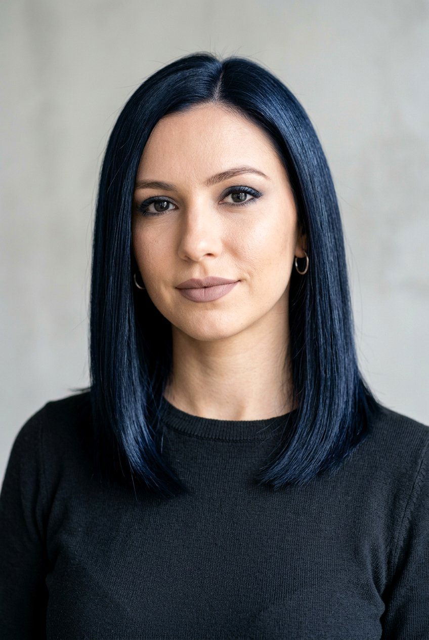 Solid Midnight Navy Hair Color - 20 midnight navy hair color - 20 midnight navy hair color